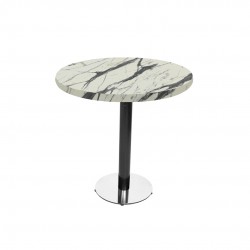 Karanfil Laminat Yuvarlak Masa Q80 - Afyan Marble Karanfil Laminat Yuvarlak Masa Q80 - Afyan Marble