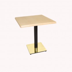Karanfil Werzalit Gold Kare Masa 70x70 - Akçaağaç Karanfil Werzalit Gold Kare Masa 70x70 - Akçaağaç