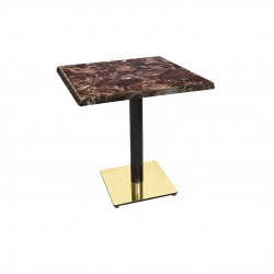 Karanfil Werzalit Gold Kare Masa 80X80  - Karacabey Mermer Karanfil Werzalit Gold Kare Masa 80X80  - Karacabey Mermer