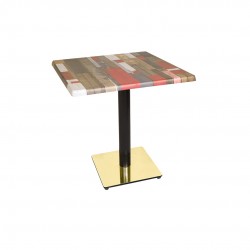 Karanfil Werzalit Gold Kare Masa 70x70 - Red Wood Karanfil Werzalit Gold Kare Masa 70x70 - Red Wood