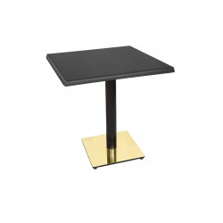 Karanfil Werzalit Gold Kare Masa 80X80 - Siyah Karanfil Werzalit Gold Kare Masa 80X80 - Siyah