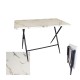 Katlanır Masa 60x110 cm - (Werzalit, Wermodin ve Allzalit Tabla) - Afyon Mermer