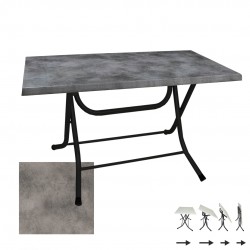Klasik Katlanır Werzalit Tabla Masa (80x140) - Copperfield