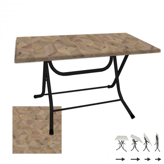 Klasik Katlanır Masa 70x120 cm - (Werzalit, Wermodin ve Allzalit Tabla) - Edgy Wood Klasik Katlanır Masa 70x120 cm - (Werzalit, Wermodin ve Allzalit Tabla) - Edgy Wood