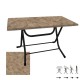 Klasik Katlanır Masa 70x120 cm - (Werzalit, Wermodin ve Allzalit Tabla) - Edgy Wood Klasik Katlanır Masa 70x120 cm - (Werzalit, Wermodin ve Allzalit Tabla) - Edgy Wood