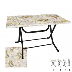 Klasik Katlanır Masa 70x120 cm - (Werzalit, Wermodin ve Allzalit Tabla) - Gold