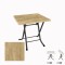 Klasik Katlanır Werzalit Kare Tabla Masa (70x70) - Avalon Pine