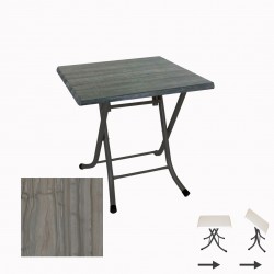 Klasik Katlanır Werzalit Kare Tabla Masa (70x70) - Magma