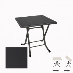 Klasik Katlanır Werzalit Kare Tabla Masa (70x70) - Siyah Klasik Katlanır Werzalit Kare Tabla Masa (70x70) - Siyah