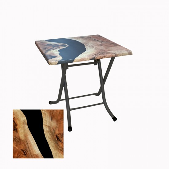Klasik Katlanır Masa 70x70 cm - (Werzalit, Wermodin ve Allzalit Tabla) - Epoxy Klasik Katlanır Masa 70x70 cm - (Werzalit, Wermodin ve Allzalit Tabla) - Epoxy