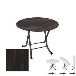 Klasik Katlanır Werzalit Yuvarlak Tabla Masa 70cm  - Rocket Klasik Katlanır Werzalit Yuvarlak Tabla Masa 70cm  - Rocket