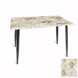 Manolya Mutfak Masası 70x120 ESB (Werzalit, Wermodin ve Allzalit Tabla) - Gold