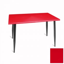 Manolya Mutfak Masası 80x120 ESB (Werzalit, Wermodin ve Allzalit Tabla) - Kırmızı