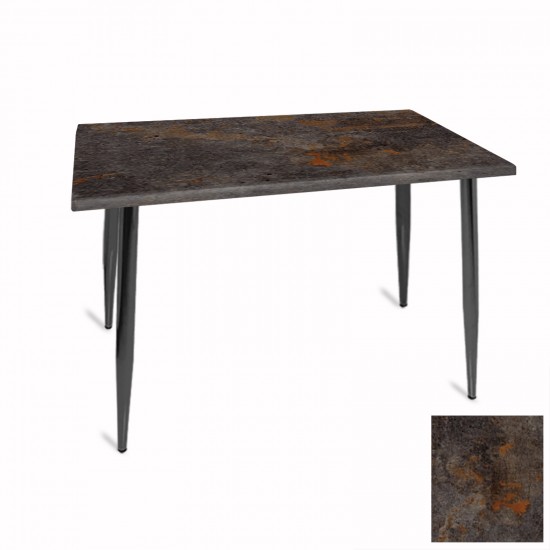 Manolya Mutfak Masası 80x120 ESB (Werzalit, Wermodin ve Allzalit Tabla) - Metalic Oxid 3 Manolya Mutfak Masası 80x120 ESB (Werzalit, Wermodin ve Allzalit Tabla) - Metalic Oxid 3