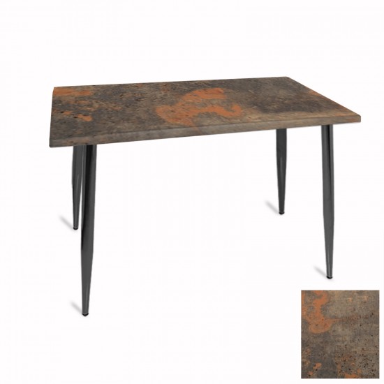 Manolya Mutfak Masası 80x120 ESB (Werzalit, Wermodin ve Allzalit Tabla) - Metalic Oxid 1 Manolya Mutfak Masası 80x120 ESB (Werzalit, Wermodin ve Allzalit Tabla) - Metalic Oxid 1