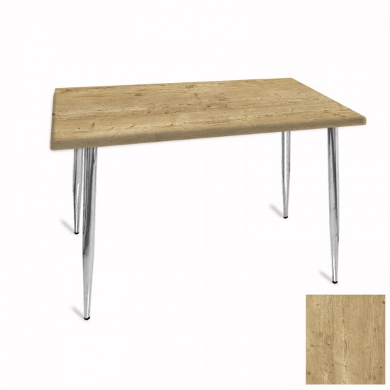 Manolya Mutfak Masası 70x120 Kromnikel (Werzalit, Wermodin ve Allzalit Tabla) - Avalone Pine Manolya Mutfak Masası 70x120 Kromnikel (Werzalit, Wermodin ve Allzalit Tabla) - Avalone Pine