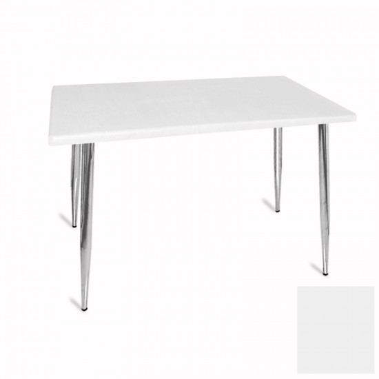 Manolya Mutfak Masası 70x120 Kromnikel (Werzalit, Wermodin ve Allzalit Tabla) - Beyaz Manolya Mutfak Masası 70x120 Kromnikel (Werzalit, Wermodin ve Allzalit Tabla) - Beyaz