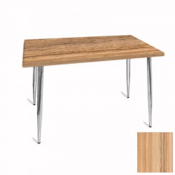 Manolya Mutfak Masası 70x120 Kromnikel (Werzalit, Wermodin ve Allzalit Tabla) - Coco Bolo