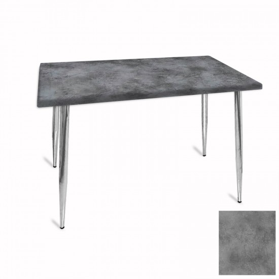 Manolya Mutfak Masası 70x120 Kromnikel (Werzalit, Wermodin ve Allzalit Tabla) - Copperfield Manolya Mutfak Masası 70x120 Kromnikel (Werzalit, Wermodin ve Allzalit Tabla) - Copperfield