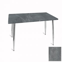 Manolya Mutfak Masası 70x120 Kromnikel (Werzalit, Wermodin ve Allzalit Tabla) - Light Emperado