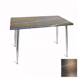 Manolya Mutfak Masası 70x120 Kromnikel (Werzalit, Wermodin ve Allzalit Tabla) - Palazzo