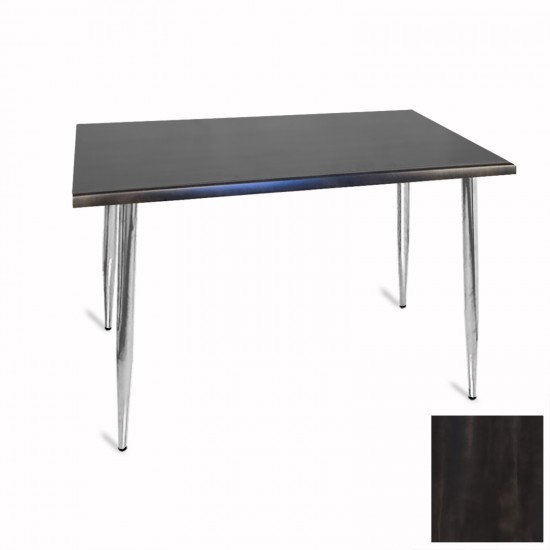 Manolya Mutfak Masası 70x120 Kromnikel (Werzalit, Wermodin ve Allzalit Tabla) - Rocked Manolya Mutfak Masası 70x120 Kromnikel (Werzalit, Wermodin ve Allzalit Tabla) - Rocked