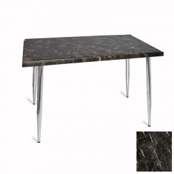 Manolya Mutfak Masası 70x120 Kromnikel (Werzalit, Wermodin ve Allzalit Tabla) - Teramo