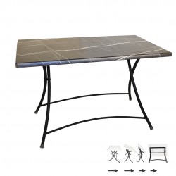 Modern Katlanır Werzalit Tabla Masa (70x120) - Palazzo Modern Katlanır Werzalit Tabla Masa (70x120) - Palazzo