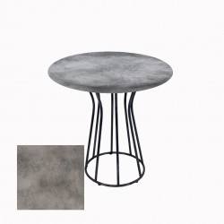 Palermo Werzalit Yuvarlak ESB Mutfak Masası Q 80cm  - Copperfield