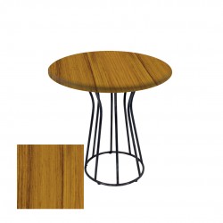 Palermo Werzalit Yuvarlak ESB Mutfak Masası Q 80cm - Real Teak