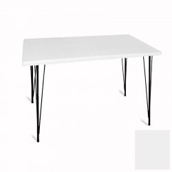 Premıum Mutfak Masası 70x120 ESB (Werzalit, Wermodin ve Allzalit Tabla) - Beyaz