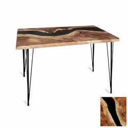 Premıum Mutfak Masası 70x120 ESB (Werzalit, Wermodin ve Allzalit Tabla) - Epoxy