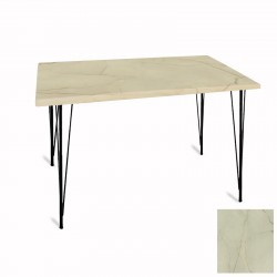 Premıum Mutfak Masası 70x120 ESB (Werzalit, Wermodin ve Allzalit Tabla) - Golden Marble Premıum Mutfak Masası 70x120 ESB (Werzalit, Wermodin ve Allzalit Tabla) - Golden Marble