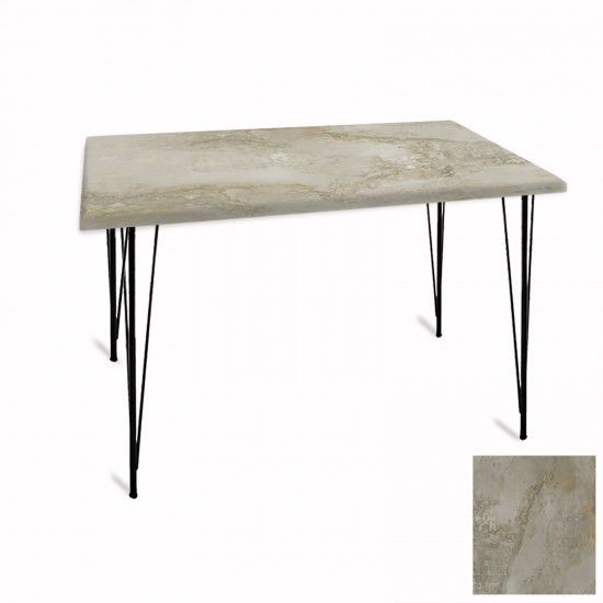 Premıum Mutfak Masası 70x120 ESB (Werzalit, Wermodin ve Allzalit Tabla) - Irony Premıum Mutfak Masası 70x120 ESB (Werzalit, Wermodin ve Allzalit Tabla) - Irony