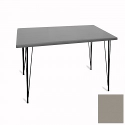 Premıum Mutfak Masası 70x120 ESB (Werzalit, Wermodin ve Allzalit Tabla) - Koyu Gri