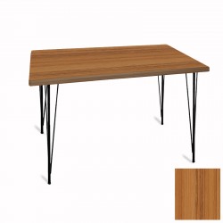 Premıum Mutfak Masası 70x120 ESB (Werzalit, Wermodin ve Allzalit Tabla) - Real Teak Premıum Mutfak Masası 70x120 ESB (Werzalit, Wermodin ve Allzalit Tabla) - Real Teak