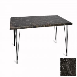 Premıum Mutfak Masası 70x120 ESB (Werzalit, Wermodin ve Allzalit Tabla) - Teramo Premıum Mutfak Masası 70x120 ESB (Werzalit, Wermodin ve Allzalit Tabla) - Teramo