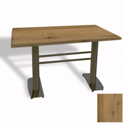 Tokyo Masa ESB (Werzalit, Allzalit yada Wermodin Tabla 70x120) - Canyon Palace Oak