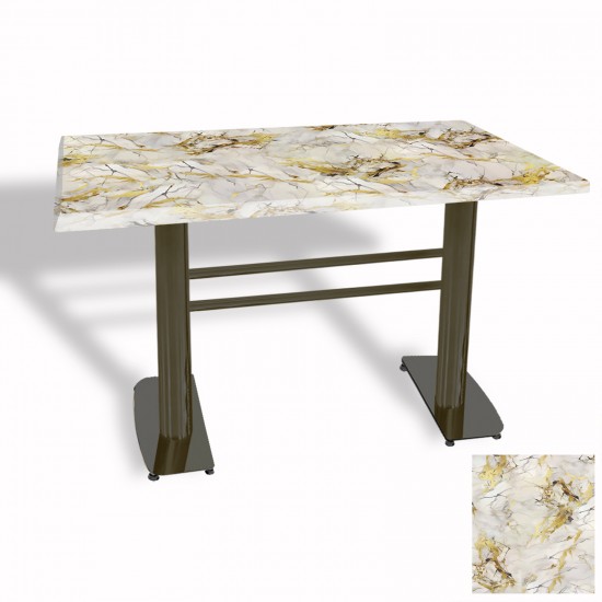 Tokyo Masa ESB (Werzalit, Allzalit yada Wermodin Tabla 70x120) - Gold Tokyo Masa ESB (Werzalit, Allzalit yada Wermodin Tabla 70x120) - Gold