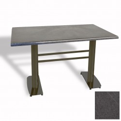 Tokyo Masa ESB (Werzalit, Allzalit yada Wermodin Tabla 70x120) - Grey Marble