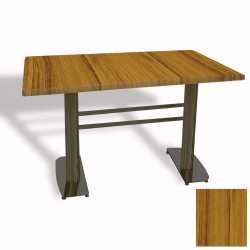 Tokyo Masa ESB (Werzalit, Allzalit yada Wermodin Tabla 80x120) - Real Teak