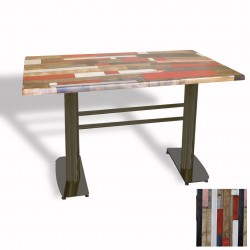 Tokyo Masa ESB (Werzalit, Allzalit yada Wermodin Tabla 80x120) - Red Wood