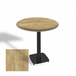 Tokyo Werzalit Yuvarlak Masa 90 cm (ESB) - Avalon Pine