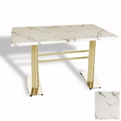 Tokyo Masa Gold (Werzalit, Allzalit yada Wermodin Tabla 80x120) - Afyon Mermer