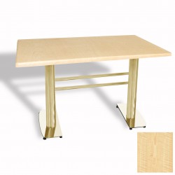 Tokyo Masa Gold (Werzalit, Allzalit yada Wermodin Tabla 80x120) - Akçaağaç