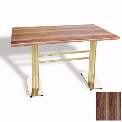 Tokyo Masa Gold (Werzalit, Allzalit yada Wermodin Tabla 80x120) - Indiana Wood