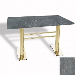 Tokyo Masa Gold (Werzalit, Allzalit yada Wermodin Tabla 70x120) - Light Temperado