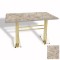 Tokyo Masa Gold (Werzalit, Allzalit yada Wermodin Tabla 80x120) - Scala Marble