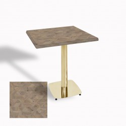 Tokyo Werzalit Kare Masa 80x80 (Gold) - Edgy Wood