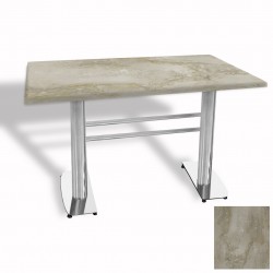 Tokyo Masa Kromnikel  (Werzalit, Allzalit yada Wermodin Tabla 80x120) - Irony